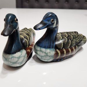 Decorative Ducks D.B.E Clay Ducks Multicolor with great detail